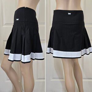 PXG Pleated Golf Skort SZ XS Black & White